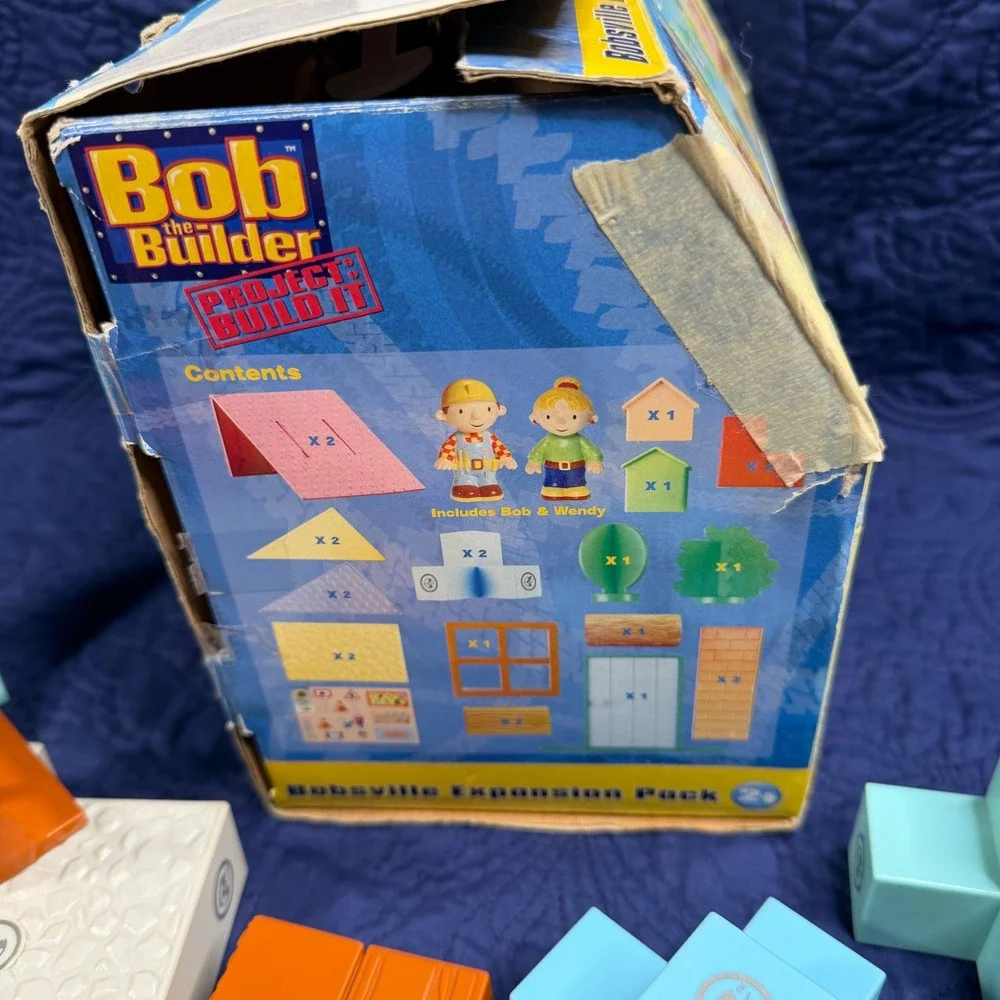 Bob the Builder Project Build It Expansion Pack Magnetic Bricks Incomplete